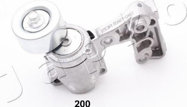 Japko 128200 - Натягувач ременя, клинові зуб. autocars.com.ua