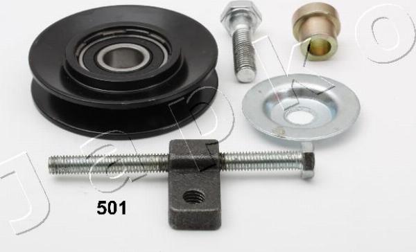 Japko 129501 - Паразитний / провідний ролик, поліклиновий ремінь autocars.com.ua