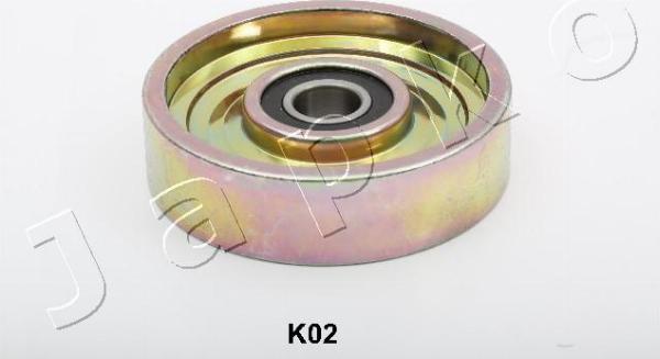 Japko 129K02 - Паразитний / провідний ролик, поліклиновий ремінь autocars.com.ua