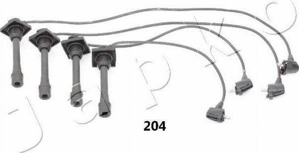 Japko 132204 - Комплект проводів запалювання autocars.com.ua