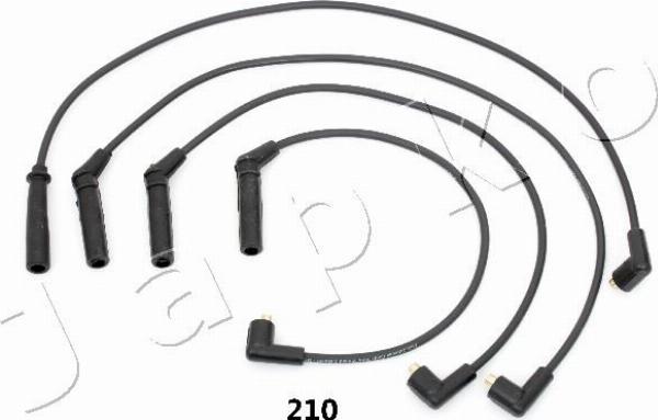 Japko 132210 - Комплект проводів запалювання autocars.com.ua