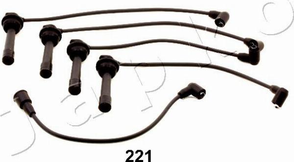 Japko 132221 - Комплект проводів запалювання autocars.com.ua