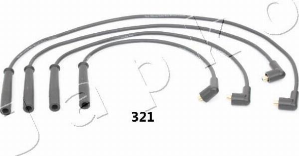 Japko 132321 - Комплект проводів запалювання autocars.com.ua