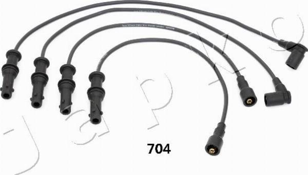 Japko 132704 - Комплект проводів запалювання autocars.com.ua