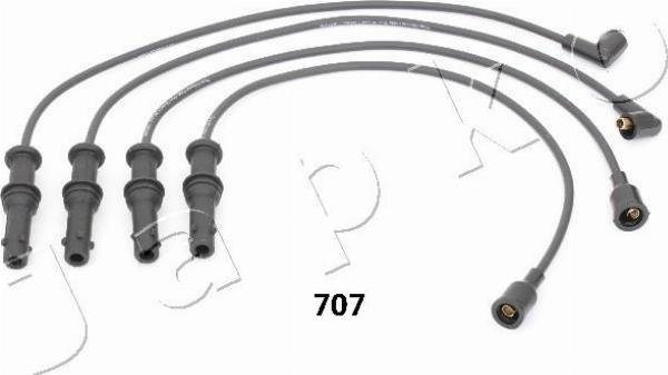 Japko 132707 - Комплект проводів запалювання autocars.com.ua