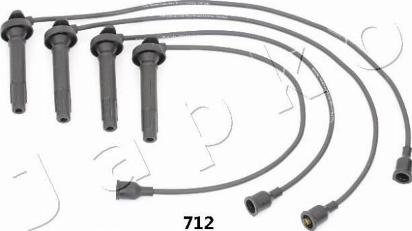 Japko 132712 - Комплект проводів запалювання autocars.com.ua