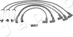 Japko 132W07 - Комплект проводов зажигания avtokuzovplus.com.ua