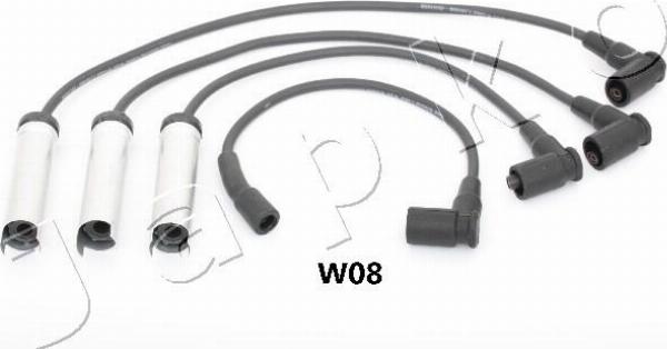 Japko 132W08 - Комплект проводів запалювання autocars.com.ua