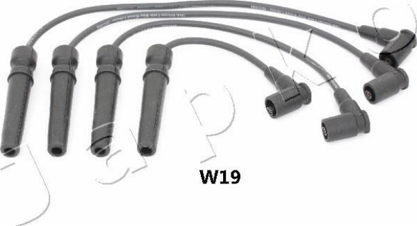 Japko 132W19 - Комплект проводів запалювання autocars.com.ua