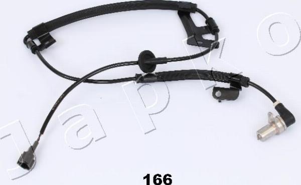 Japko 151166 - Датчик ABS, частота обертання колеса autocars.com.ua