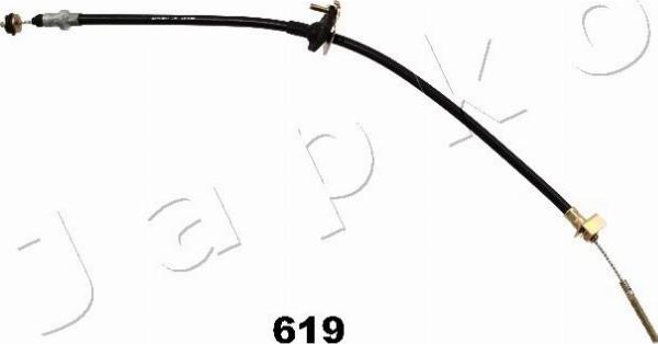 Japko 154619 - Трос, управління зчепленням autocars.com.ua