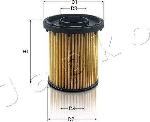 Japko 1ECO161 - Масляний фільтр autocars.com.ua