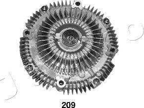 Japko 36209 - Сцепление, вентилятор радиатора avtokuzovplus.com.ua