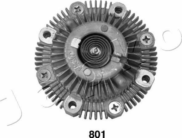 Japko 36801 - Зчеплення, вентилятор радіатора autocars.com.ua