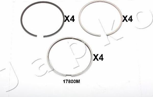 Japko 417800JM - Поршневе кільце autocars.com.ua