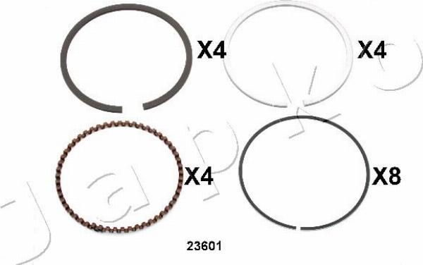 Japko 423601J - Поршневе кільце autocars.com.ua