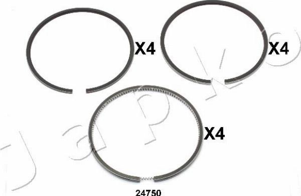 Japko 424750J - Поршневе кільце autocars.com.ua