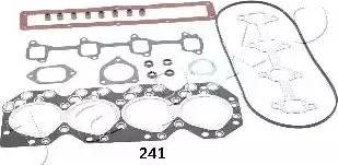 Japko 48241 - Комплект прокладок, головка циліндра autocars.com.ua