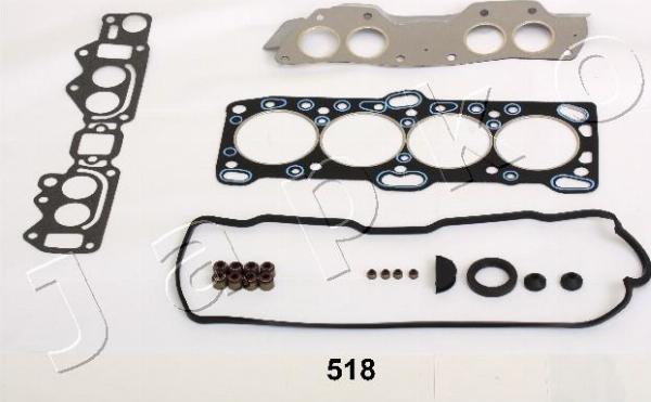 Japko 48518 - Комплект прокладок, головка циліндра autocars.com.ua