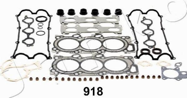 Japko 48918 - Комплект прокладок, головка циліндра autocars.com.ua