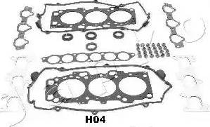 Japko 48H04 - Комплект прокладок, головка циліндра autocars.com.ua