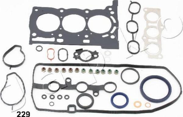 Japko 49229 - Комплект прокладок, двигун autocars.com.ua