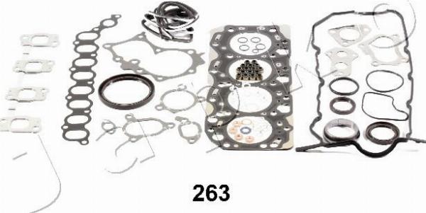 Japko 49263 - Комплект прокладок, двигун autocars.com.ua