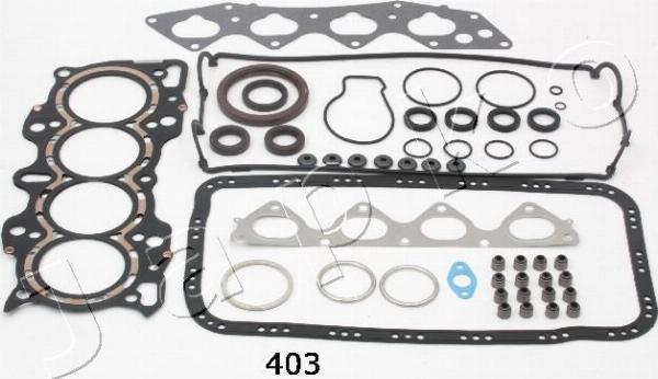 Japko 49403 - Комплект прокладок, двигун autocars.com.ua