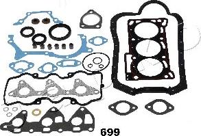 Japko 49699 - Комплект прокладок, двигун autocars.com.ua