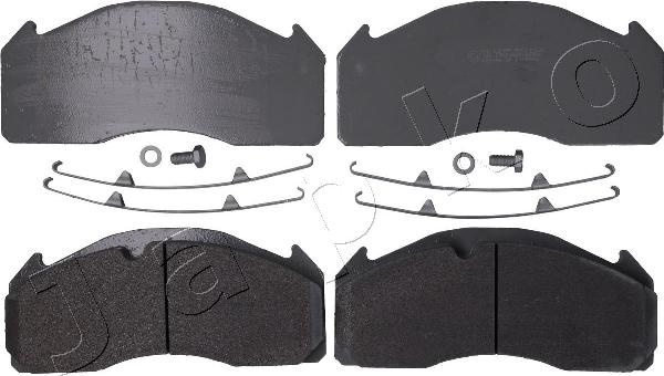 Japko 500381 - Гальмівні колодки, дискові гальма autocars.com.ua