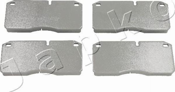 Japko 50161 - Гальмівні колодки, дискові гальма autocars.com.ua