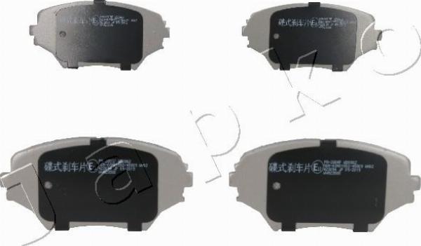 Japko 50280 - Гальмівні колодки, дискові гальма autocars.com.ua