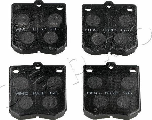 Japko 50304 - Гальмівні колодки, дискові гальма autocars.com.ua