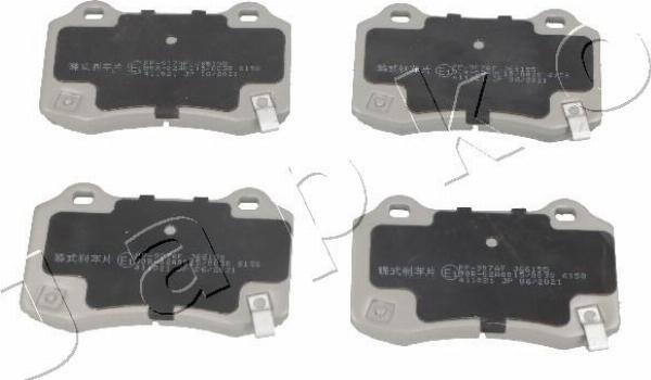 Japko 51907 - Гальмівні колодки, дискові гальма autocars.com.ua