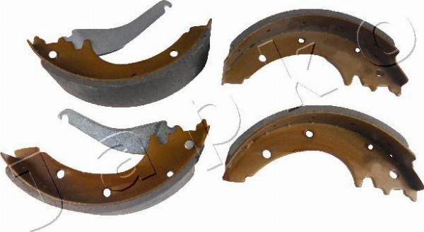 Japko 550225 - Комплект гальм, барабанний механізм autocars.com.ua