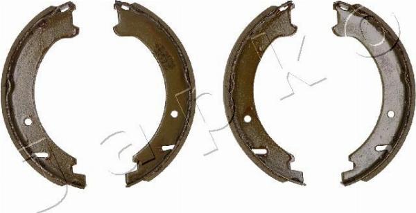 Japko 550351 - Комплект гальм, барабанний механізм autocars.com.ua