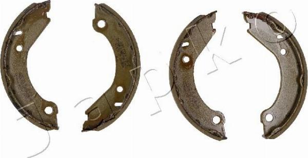 Japko 550352 - Комплект гальм, барабанний механізм autocars.com.ua