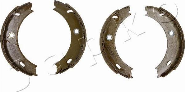 Japko 550525 - Комплект гальм, барабанний механізм autocars.com.ua