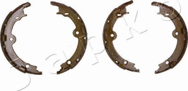 Japko 55269 - Комплект гальм, барабанний механізм autocars.com.ua