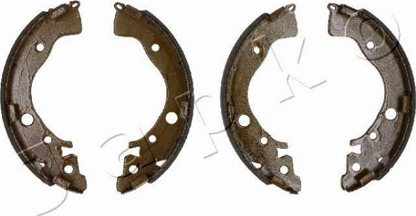 Japko 55424 - Комплект гальм, барабанний механізм autocars.com.ua