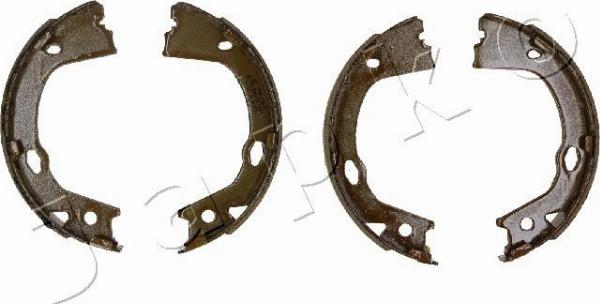 Japko 55K34 - Комплект гальм, барабанний механізм autocars.com.ua