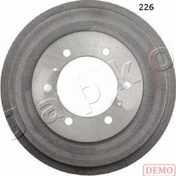 Japko 56226C - Гальмівний барабан autocars.com.ua