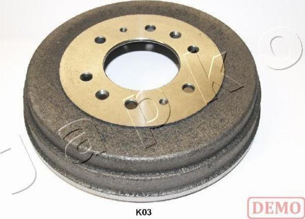 Japko 56K03C - Гальмівний барабан autocars.com.ua