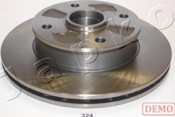 Japko 60324C - Гальмівний диск autocars.com.ua