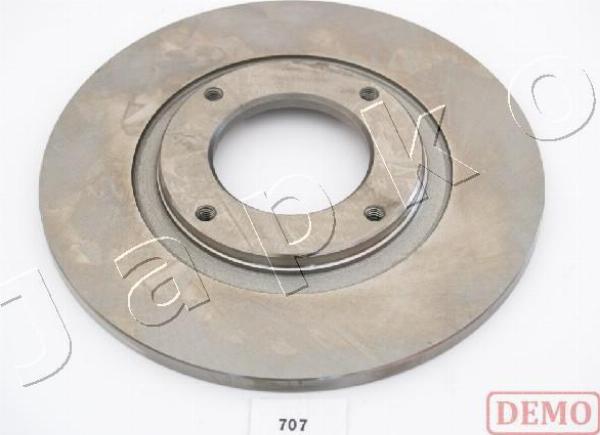 Japko 60707C - Гальмівний диск autocars.com.ua