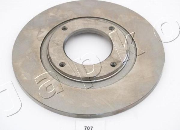 Japko 60707 - Гальмівний диск autocars.com.ua