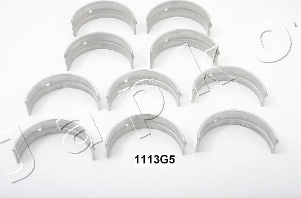 Japko 61113G5 - Комплект підшипників колінчастого вала autocars.com.ua