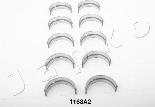 Japko 61168A2 - Комплект підшипників колінчастого вала autocars.com.ua