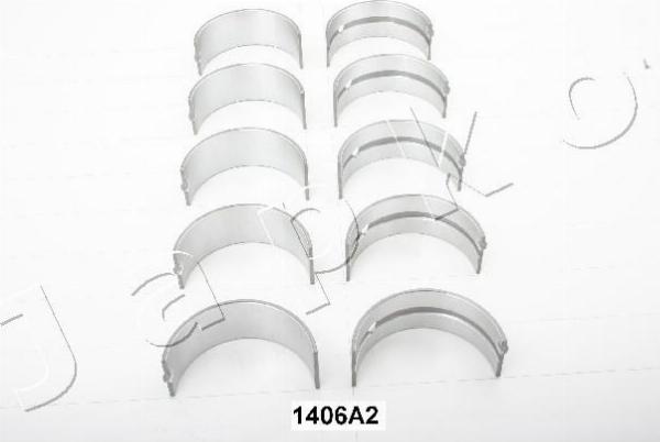 Japko 61406A2 - Комплект підшипників колінчастого вала autocars.com.ua