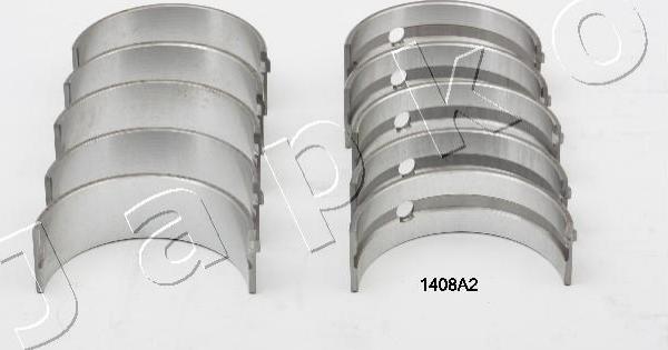 Japko 61408A2 - Комплект підшипників колінчастого вала autocars.com.ua